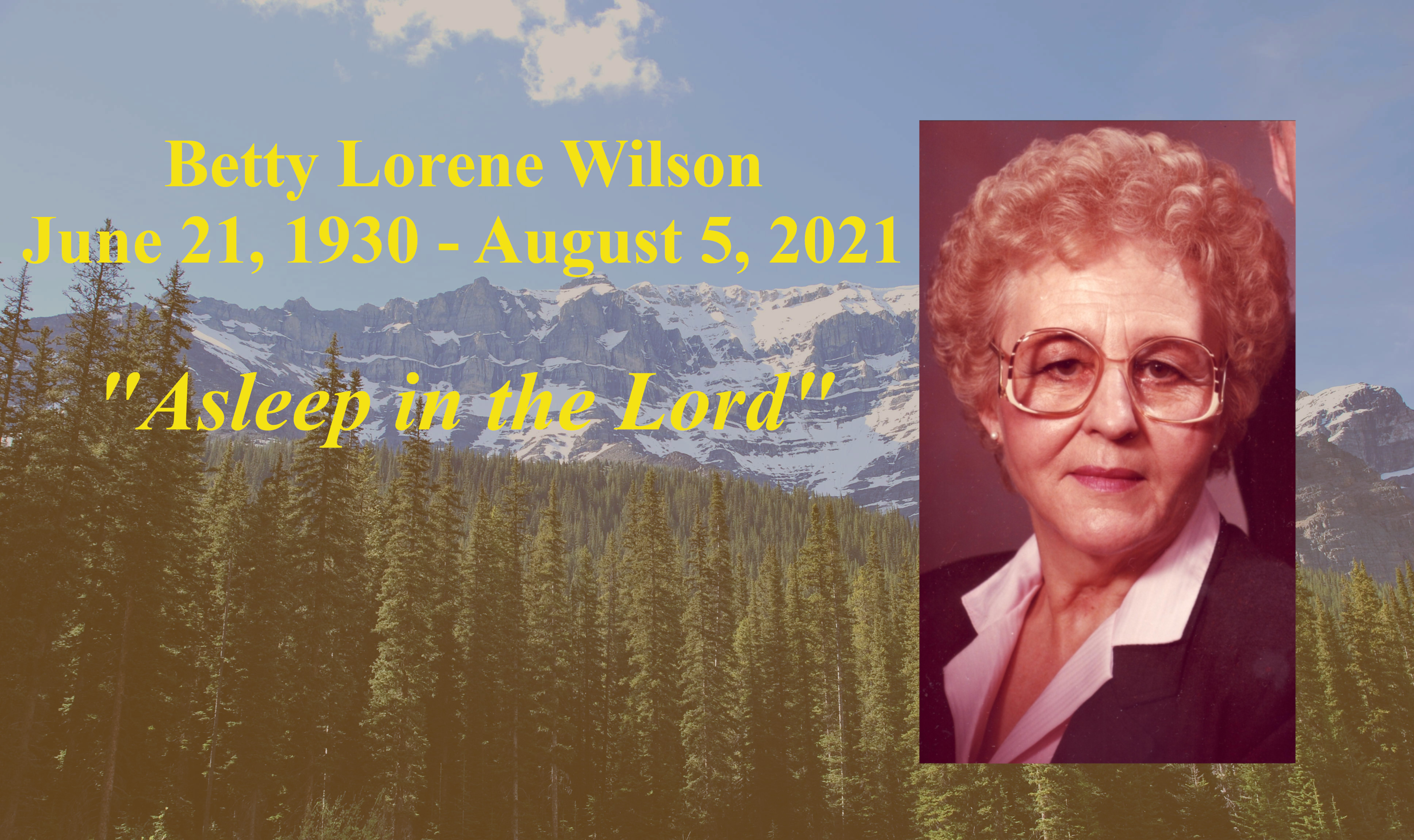 WILSON Betty Lorene